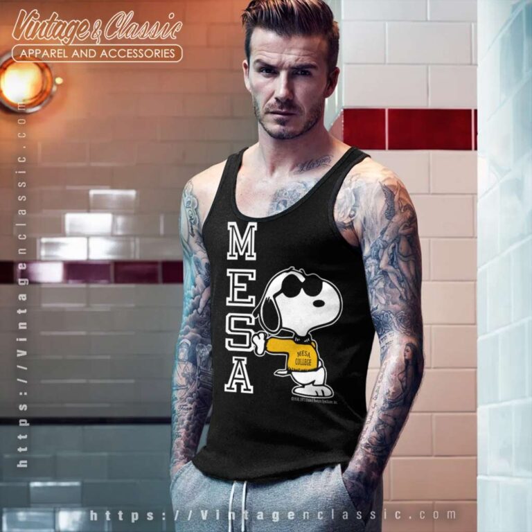 Snoopy San Diego Mesa College Tank Top Racerback Snoopy San Diego Mesa College Tank Top Racerback