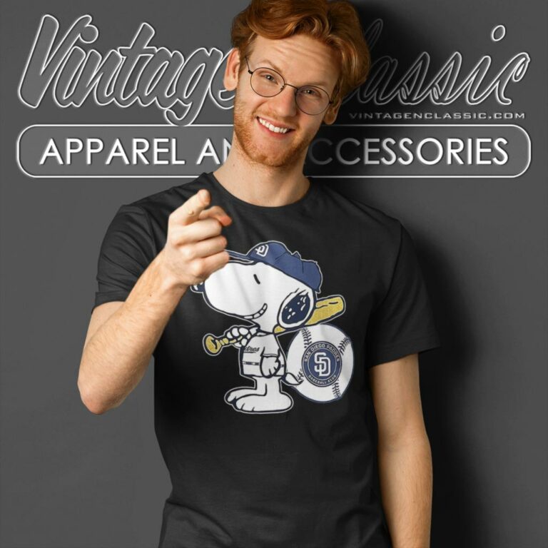 Snoopy San Diego Padres T Shirt Snoopy San Diego Padres T Shirt