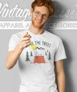 Snoopy Save The Trees Shirt 8 Snoopy Save The Trees T Shirt