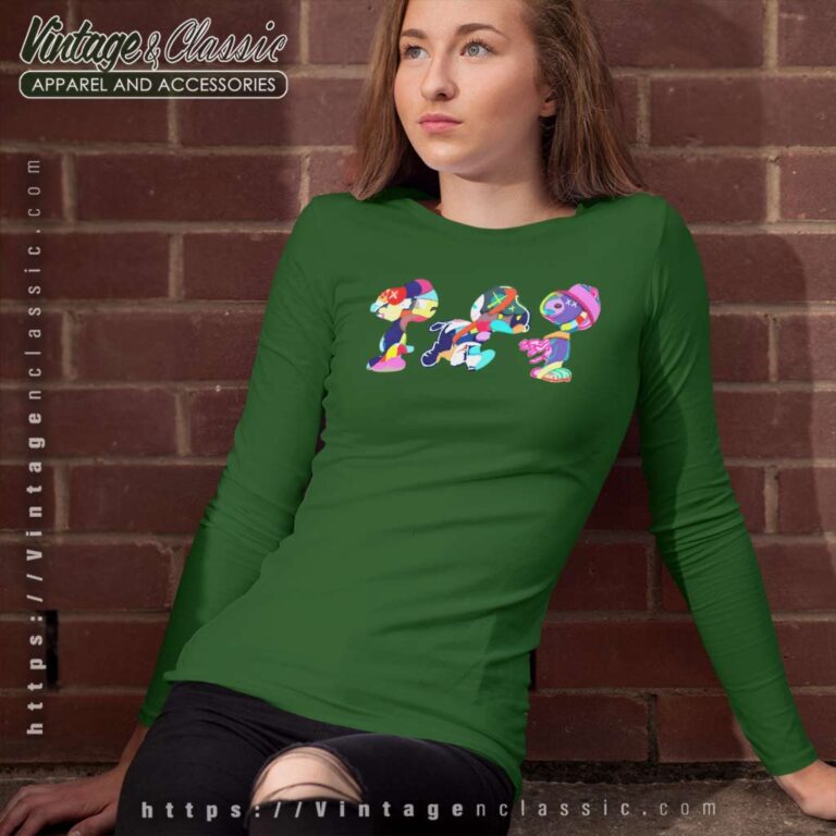 Snoopy Set Of 3 By Kaws Long Sleeve Tee Snoopy Set Of 3 By Kaws Long Sleeve Tee