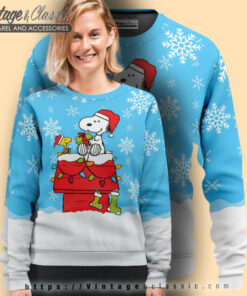 Snoopy Snowy Christmas Ugly Christmas Sweater