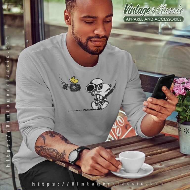 Snoopy Star Wars Sweatshirt Snoopy Star Wars Sweatshirt