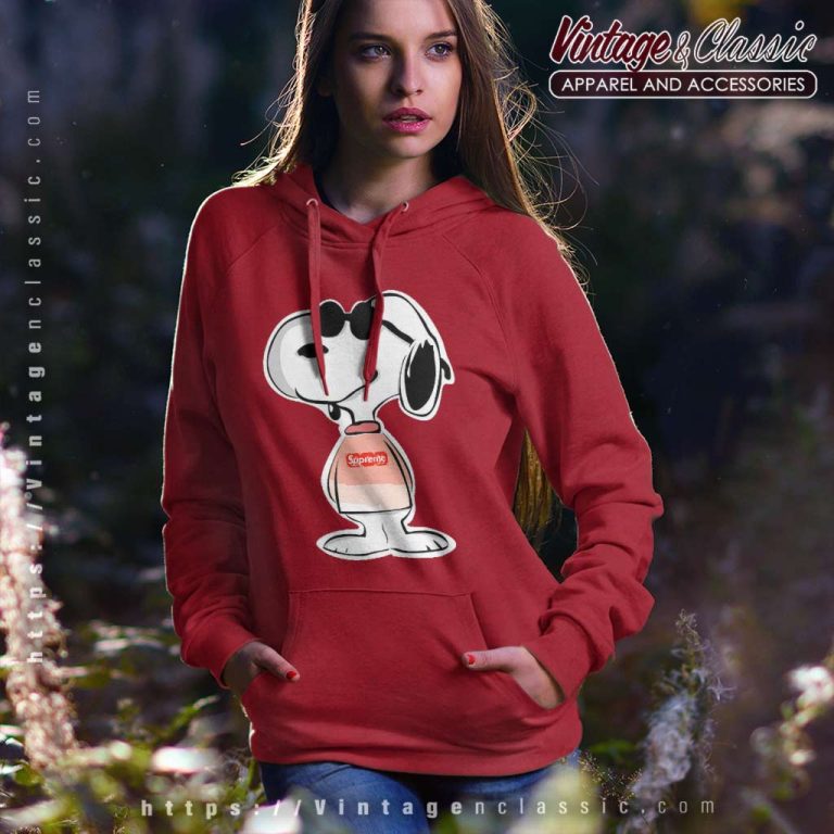 Snoopy Supreme Louis Vuitton Hoodie Snoopy Supreme Louis Vuitton Hoodie