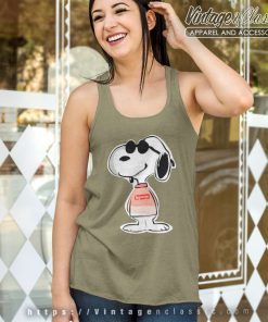 Snoopy Supreme Louis Vuitton Tank Top Racerback