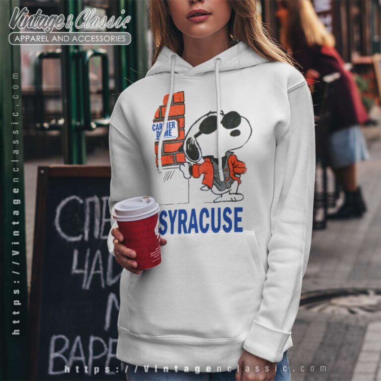 Snoopy Syracuse University Hoodie Snoopy Syracuse University Hoodie