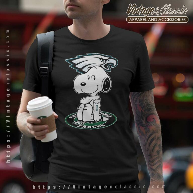 Snoopy Tattoo Philadelphia Eagles T Shirt Snoopy Tattoo Philadelphia Eagles T Shirt