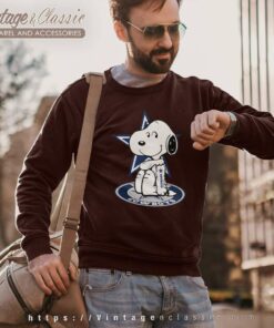 Snoopy Tattoos Dallas Cowboys Football Logo Sweatshirt