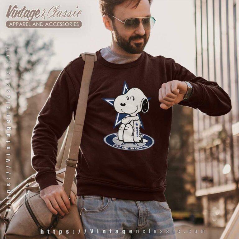 Snoopy Tattoos Dallas Cowboys Football Logo Sweatshirt Snoopy Tattoos Dallas Cowboys Football Logo Sweatshirt