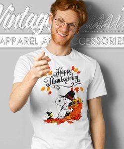 Snoopy Thanksgiving Pumpkins T Shirt