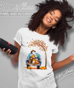 Snoopy Thanksgiving Shirt Pumpkins Autumn 5 Snoopy Thanksgiving Shirt Pumpkins Autumn Women TShirt
