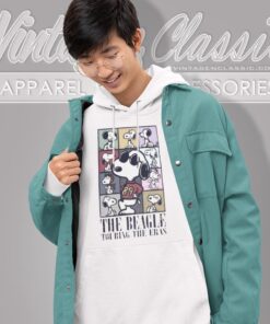 Snoopy The Beagle Touring The Eras Hoodie