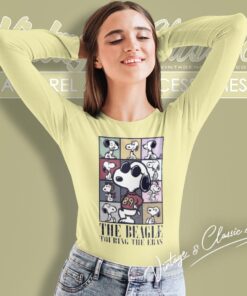 Snoopy The Beagle Touring The Eras Long Sleeve Tee