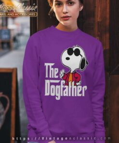 Snoopy The Dogfather Gift Father Day Shirt 4 Snoopy The Dogfather Gift Father Day Sweatshirt