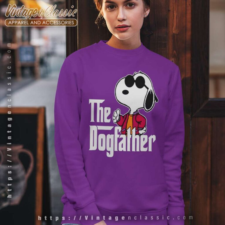 Snoopy The Dogfather Gift Father Day Sweatshirt Snoopy The Dogfather Gift Father Day Sweatshirt