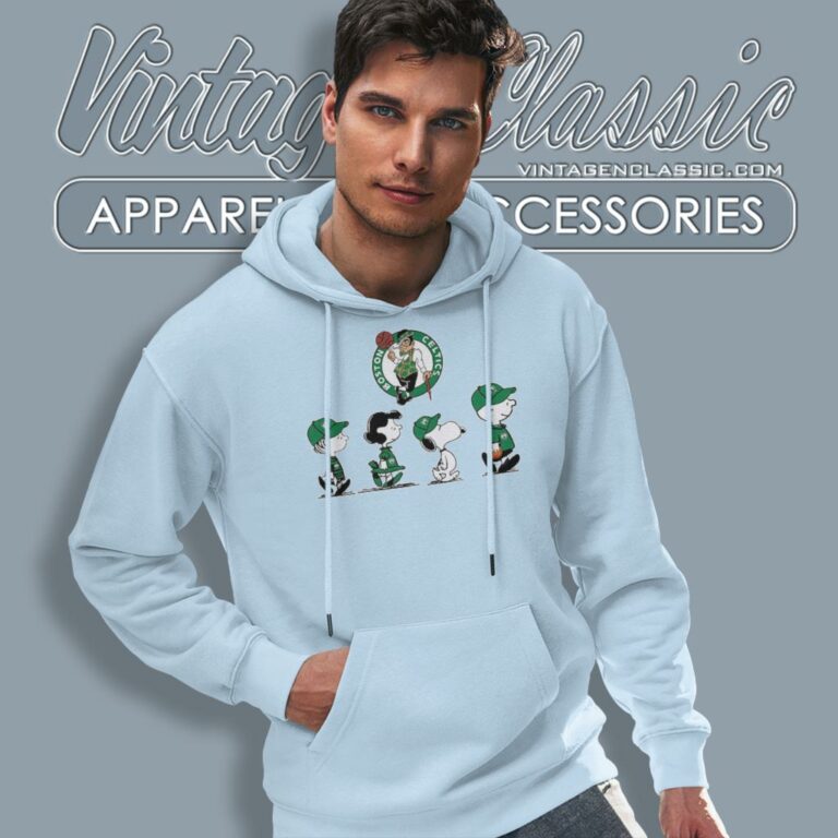 Snoopy The Peanuts Cheer For The Boston Celtics Hoodie Snoopy The Peanuts Cheer For The Boston Celtics Hoodie