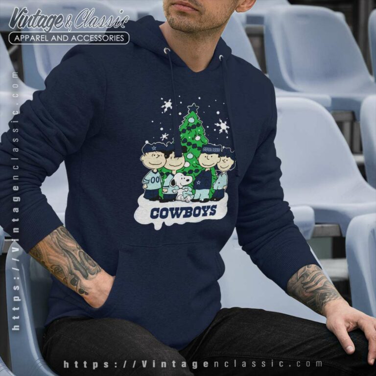 Snoopy The Peanuts Dallas Cowboys Christmas Hoodie Snoopy The Peanuts Dallas Cowboys Christmas Hoodie