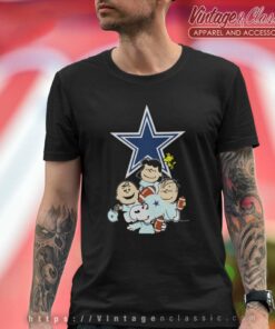 Snoopy The Peanuts Dallas Cowboys T Shirt