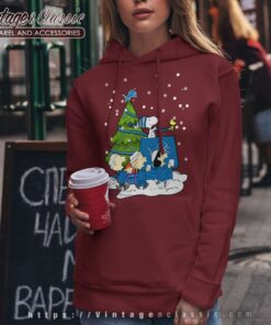 Snoopy Peanuts Detroit Lions Christmas Shirt 5 Snoopy Peanuts Detroit Lions Christmas Hoodie