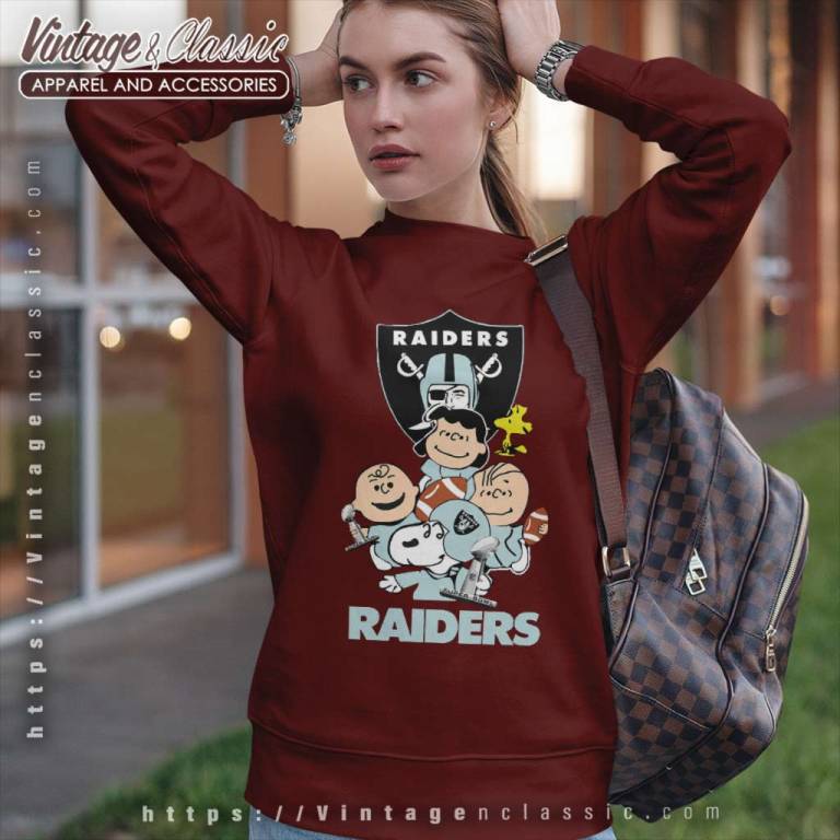 Snoopy The Peanuts Las Vegas Raiders Sweatshirt Snoopy The Peanuts Las Vegas Raiders Sweatshirt