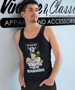 Snoopy The Peanuts Las Vegas Raiders Tank Top Racerback