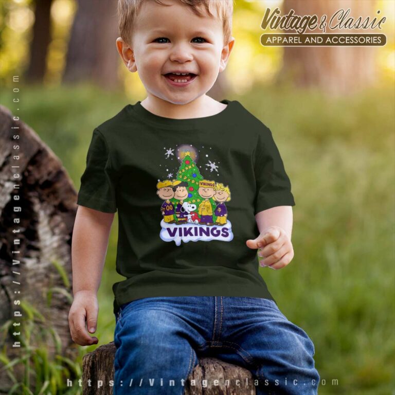 Snoopy The Peanuts Minnesota Vikings Christmas Funny Kids T Shirt Snoopy The Peanuts Minnesota Vikings Christmas Funny Kids T Shirt
