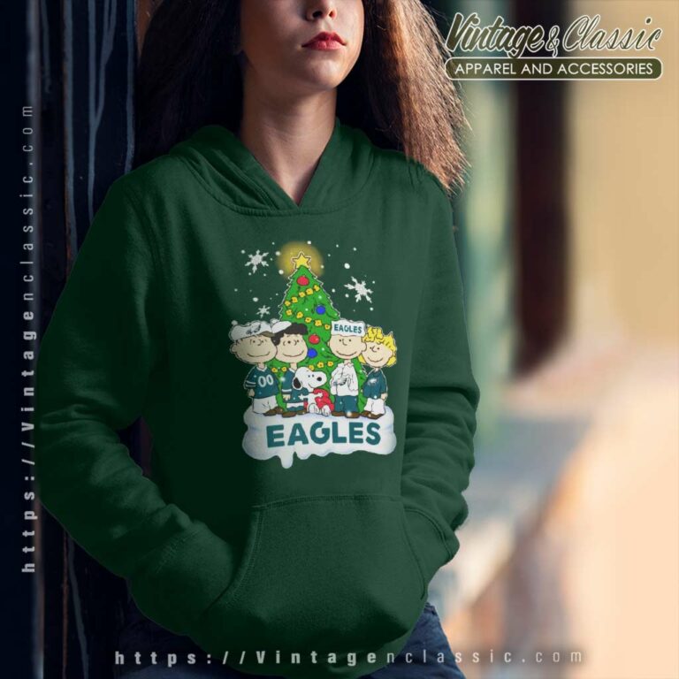Snoopy The Peanuts Philadelphia Eagles Christmas Hoodie Snoopy The Peanuts Philadelphia Eagles Christmas Hoodie