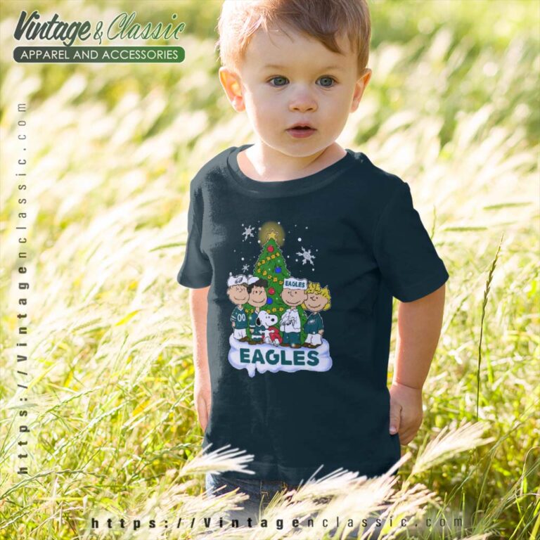 Snoopy The Peanuts Philadelphia Eagles Christmas Kids T Shirt Snoopy The Peanuts Philadelphia Eagles Christmas Kids T Shirt