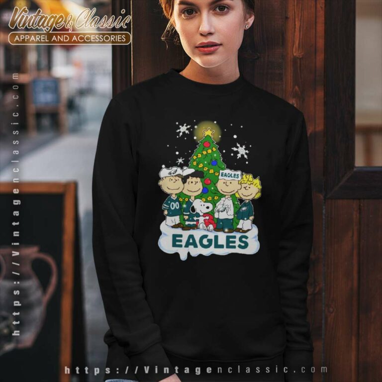Snoopy The Peanuts Philadelphia Eagles Christmas Sweatshirt Snoopy The Peanuts Philadelphia Eagles Christmas Sweatshirt