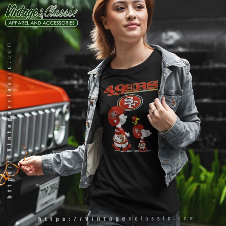 Snoopy The Peanuts San Francisco 49ers Shirt Snoopy The Peanuts San Francisco 49ers Shirt