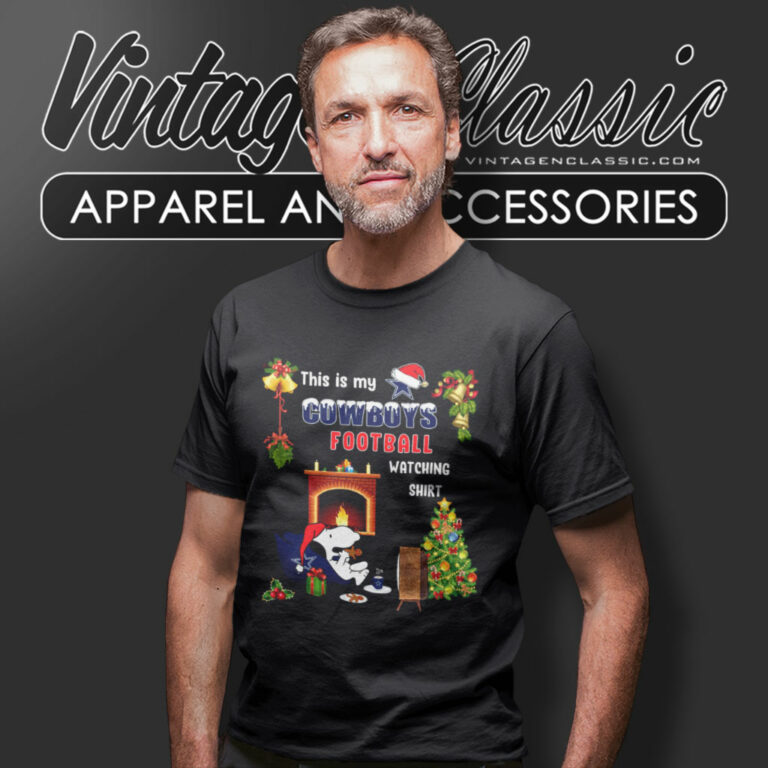 Snoopy This Is My Cowboys Football Watching T Shirt Snoopy This Is My Cowboys Football Watching T Shirt