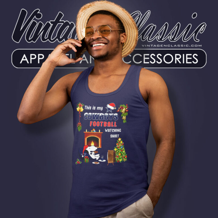 Snoopy This Is My Cowboys Football Watching Tank Top Racerback Snoopy This Is My Cowboys Football Watching Tank Top Racerback