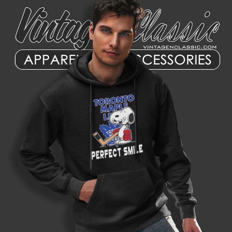 Snoopy Toronto Maple Leafs Perfect Smile 2023 Playoff Hoodie Snoopy Toronto Maple Leafs Perfect Smile 2023 Playoff Hoodie