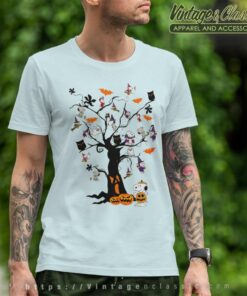 Snoopy Tree Halloween Cute T Shirt