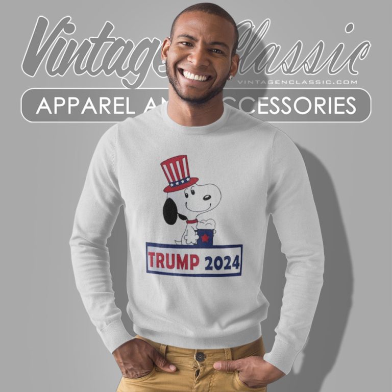 Snoopy Trump 2024 Sweatshirt Snoopy Trump 2024 Sweatshirt