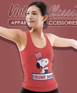 Snoopy Trump 2024 Tank Top Racerback