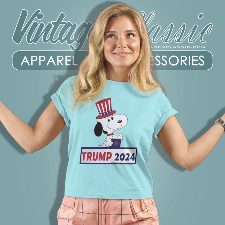 Snoopy Trump 2024 Women T Shirt Snoopy Trump 2024 Women T Shirt