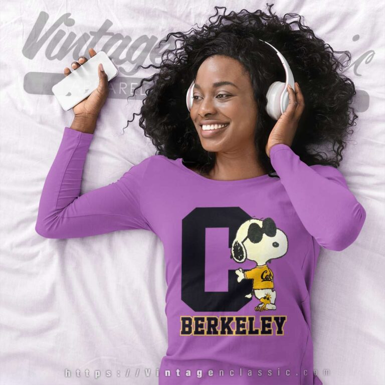 Snoopy UC Berkeley Long Sleeve Tee Snoopy UC Berkeley Long Sleeve Tee
