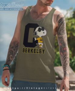 Snoopy UC Berkeley Tank Top Racerback