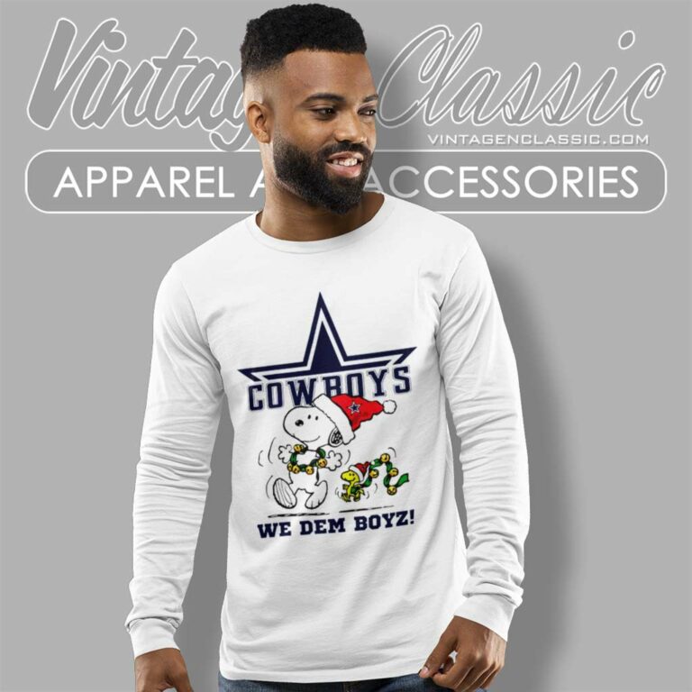 Snoopy We Dem Boyz Dallas Cowboys Long Sleeve Tee Snoopy We Dem Boyz Dallas Cowboys Long Sleeve Tee