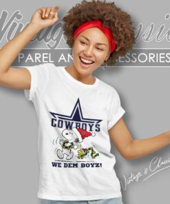 Snoopy We Dem Boyz Dallas Cowboys Women TShirt