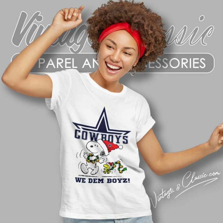 Snoopy We Dem Boyz Dallas Cowboys Women TShirt Snoopy We Dem Boyz Dallas Cowboys Women TShirt