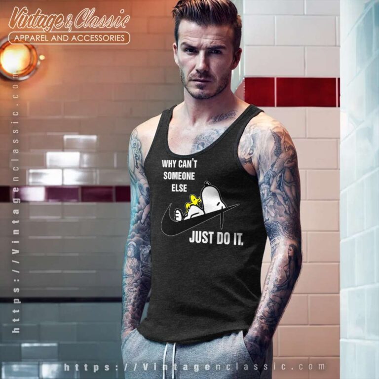 Snoopy Why Cant Someone Else Just Do It Tank Top Racerback Snoopy Why Cant Someone Else Just Do It Tank Top Racerback