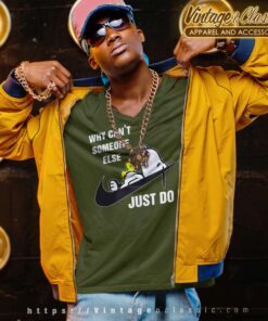 Snoopy Why Cant Someone Else Just Do It V Neck TShirt