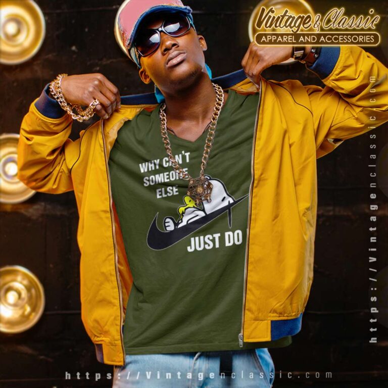 Snoopy Why Cant Someone Else Just Do It V Neck TShirt Snoopy Why Cant Someone Else Just Do It V Neck TShirt