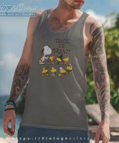 Snoopy Witch Woodstock Halloween Trick Or Treat Tank Top Racerback
