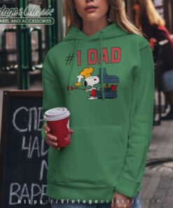 Snoopy Woodstock 1 Dad Hoodie