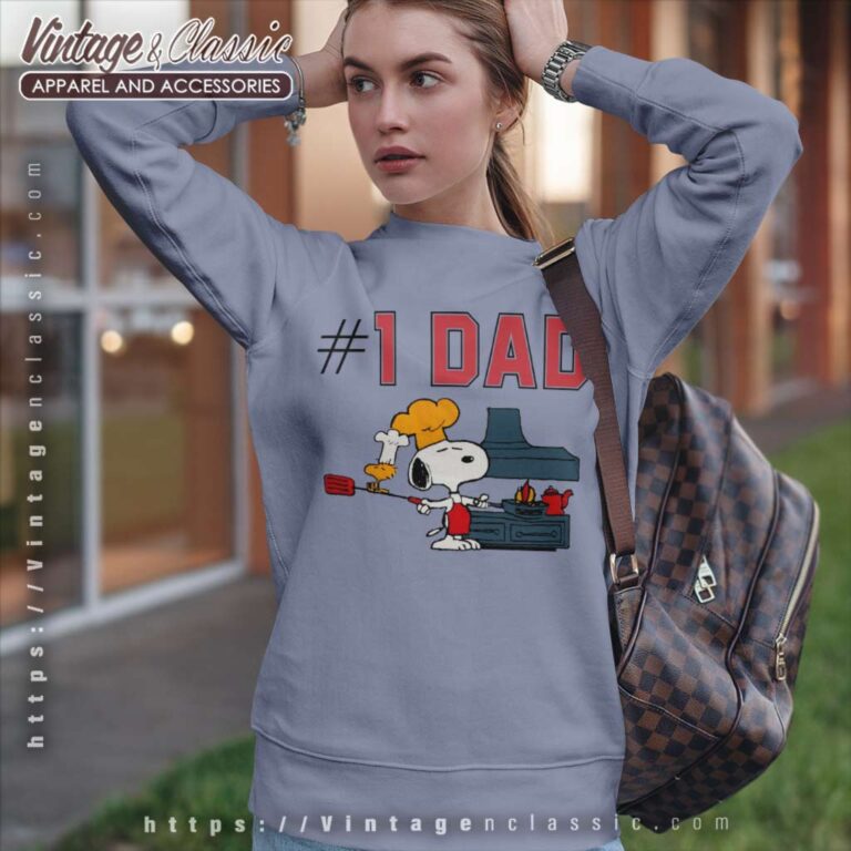 Snoopy Woodstock 1 Dad Sweatshirt Snoopy Woodstock 1 Dad Sweatshirt