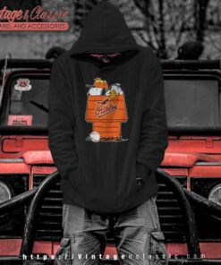 Snoopy Woodstock Baltimore Orioles Shirt 4 Snoopy Woodstock Baltimore Orioles Hoodie