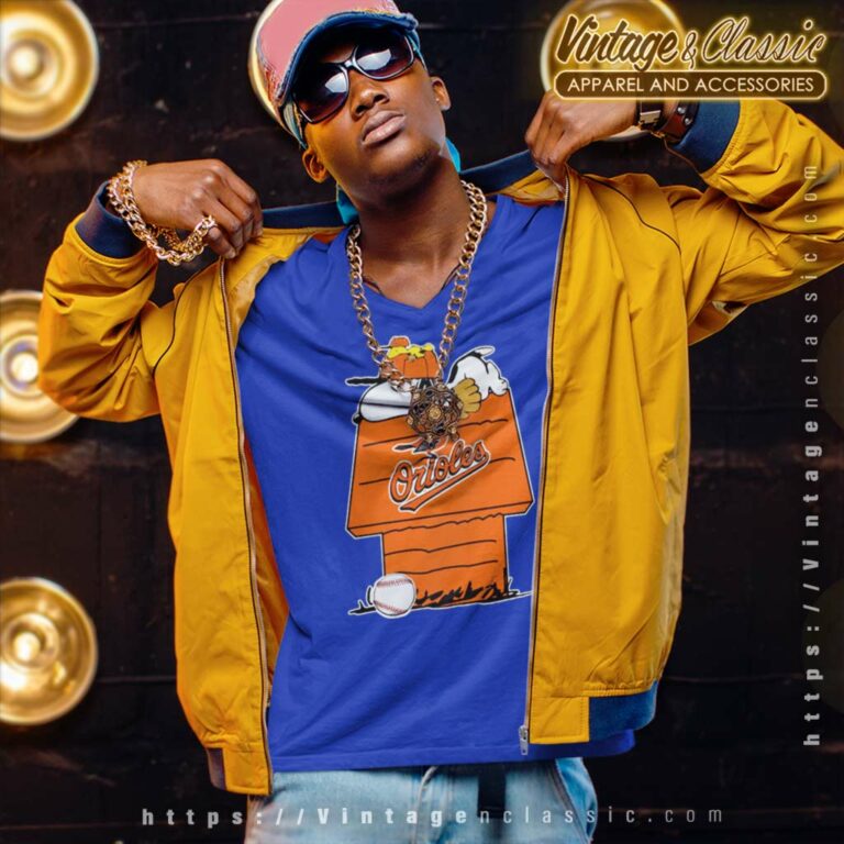 Snoopy Woodstock Baltimore Orioles V Neck TShirt Snoopy Woodstock Baltimore Orioles V Neck TShirt