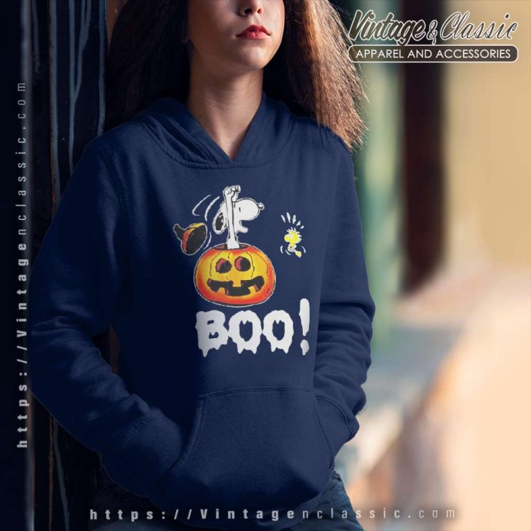 Snoopy Woodstock Boo Pumpkin Halloween Hoodie Snoopy Woodstock Boo Pumpkin Halloween Hoodie